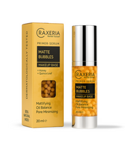 RAXERIA Matlaştırıcı ve Yağlanma karşıtı Bal ve Bitkisel Primer+ Bubbles Serum