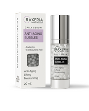 RAXERIA Yaşlanma Karşıtı & Kırışıklık Önleyici Hyaluronik Asit ve Prebiyotik Bubbles Serum