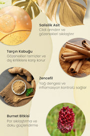 RAXERIA Akne & Sivilce Karşıtı, Bitkisel ve Salisilik Asit Bubbles Serum