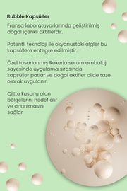 RAXERIA Leke Karşıtı & Ton Eşitleyici Arbutin ve Azelaik Asit  Bubbles Serum