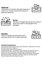Sivilce ve Gözenek Karşıtı Akne Kontrol Salisilik Asit ve Niacinamide Serum 30ml